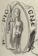 iiris_img/private/dessins/Eygun 1594 - Agnès de Gaillon - Abbesse Trinité Poitiers - Dom Fonteneau t. 82 n° 113 - sceau.png