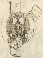 iiris_img/private/dessins/Eygun 1595 - Jeanne de Comminges - abbesse de la Trinité Poitiers - dessin Dom Fonteneau t. 82 n° 24 - sceau.png